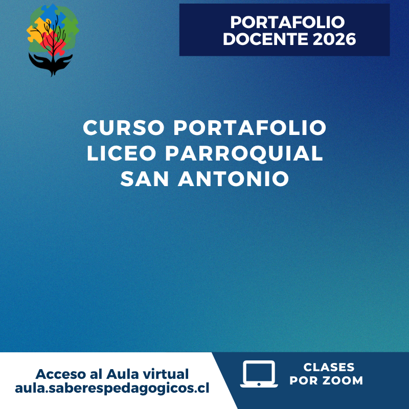 CURSO PORTAFOLIO LICEO PARROQUIAL SAN ANTONIO